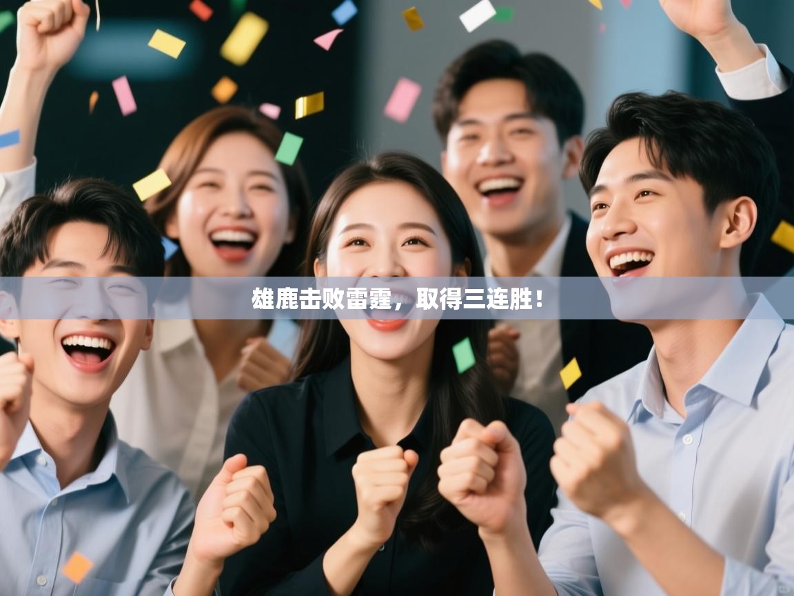 雄鹿击败雷霆，取得三连胜！